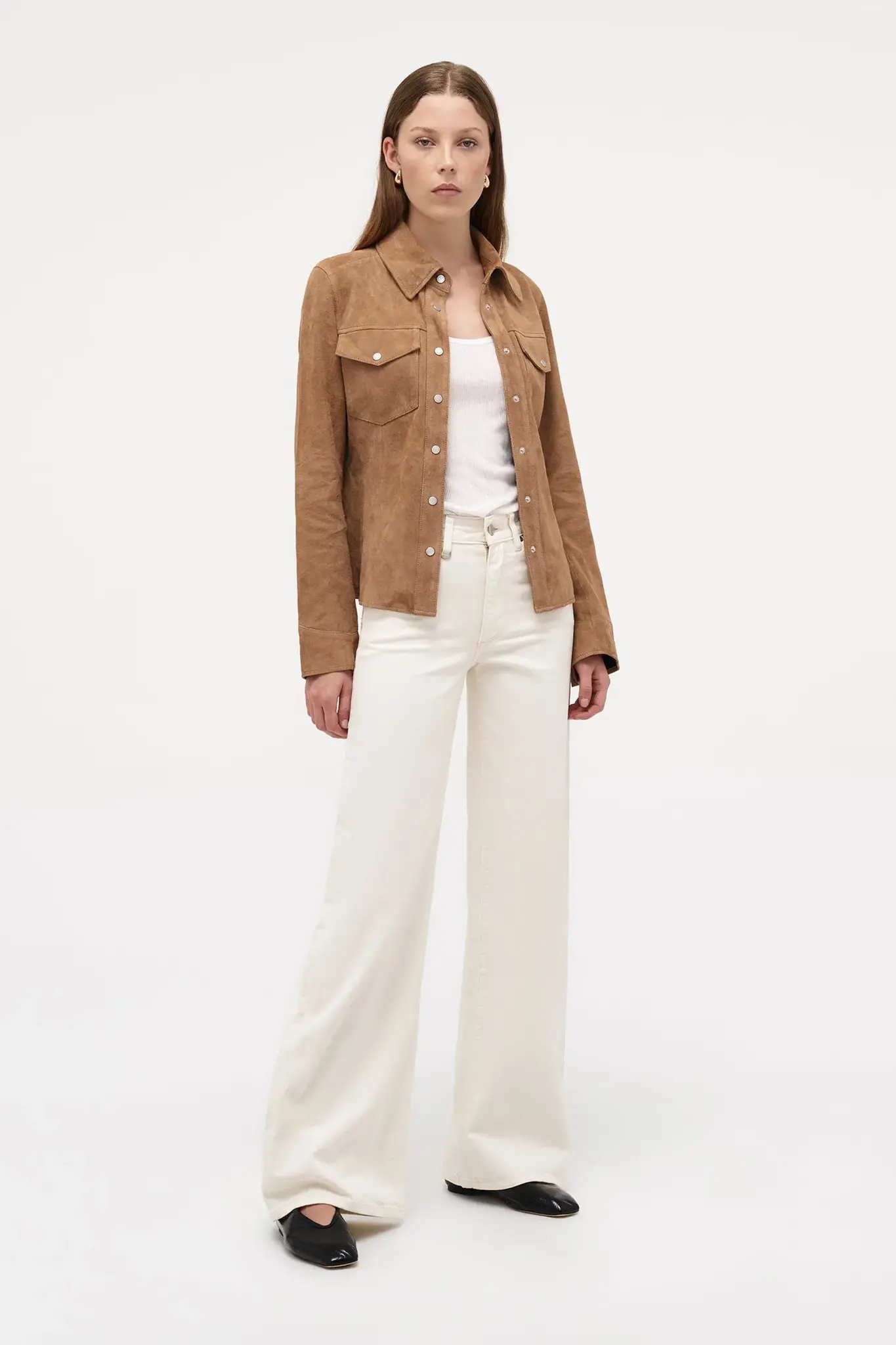 Neuw Eva wide jeans Cream