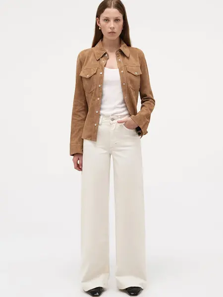 Neuw Eva wide jeans Cream