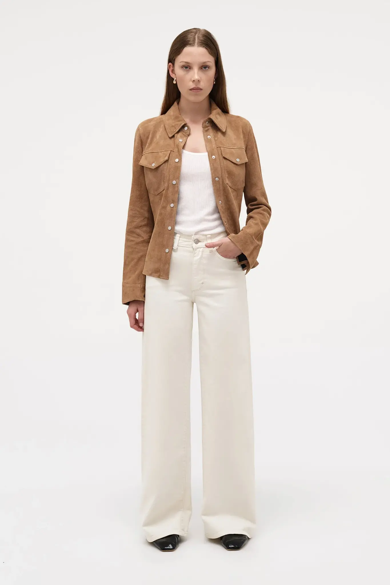 Neuw Eva wide jeans Cream
