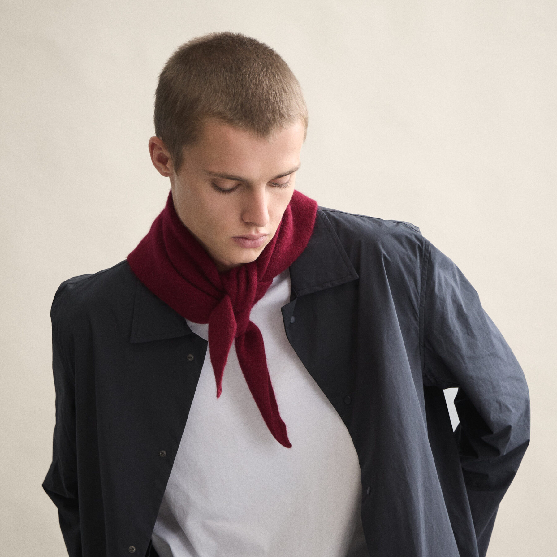 Le Bonnet Bandana sjaal Wine