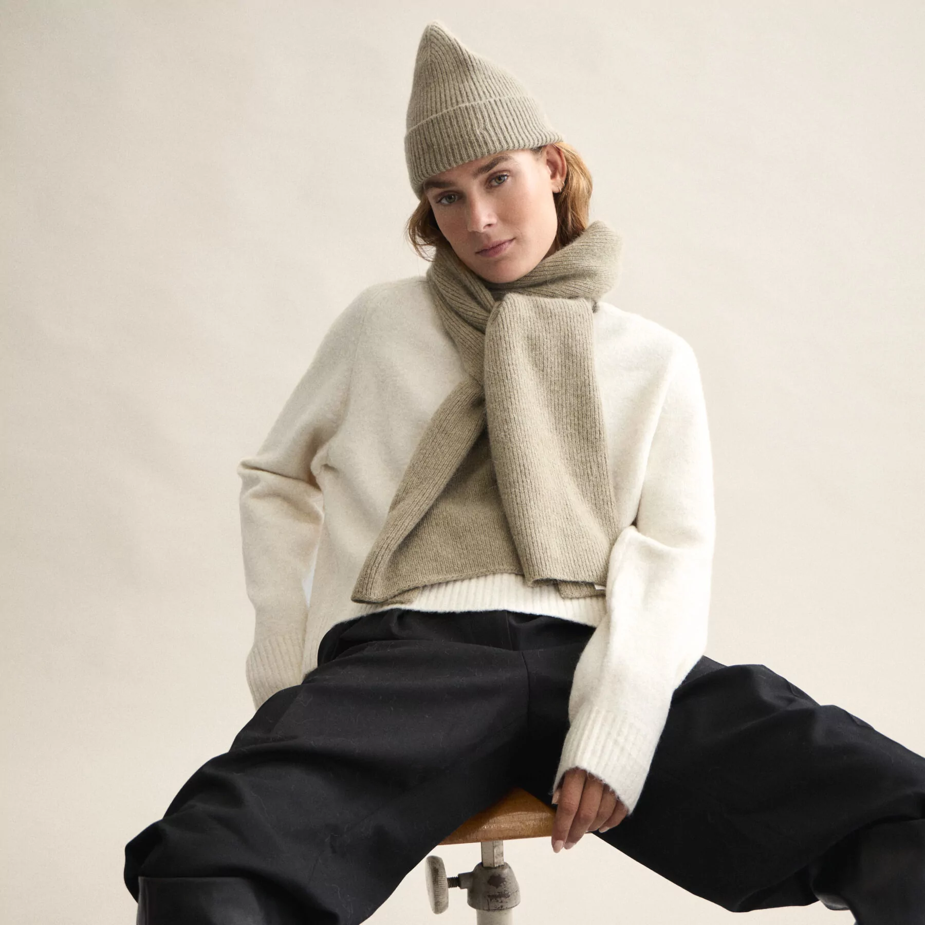 Le Bonnet Sjaal Clay