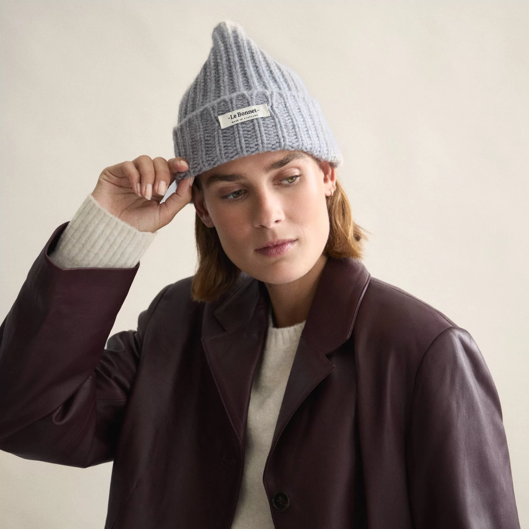 Le Bonnet Le bonnet logo muts Smoke