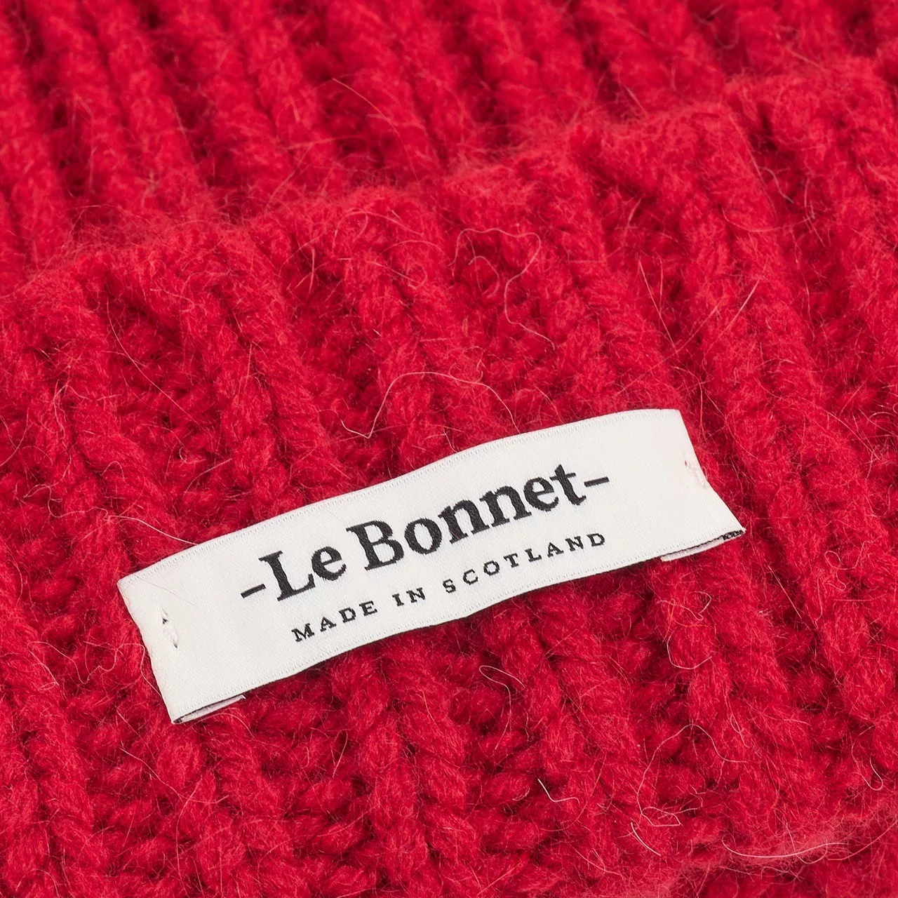 Le Bonnet Le bonnet logo muts Framboise