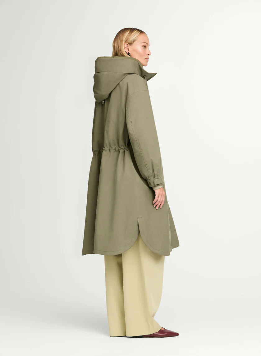 G-Lab Akira lange jas Olivine