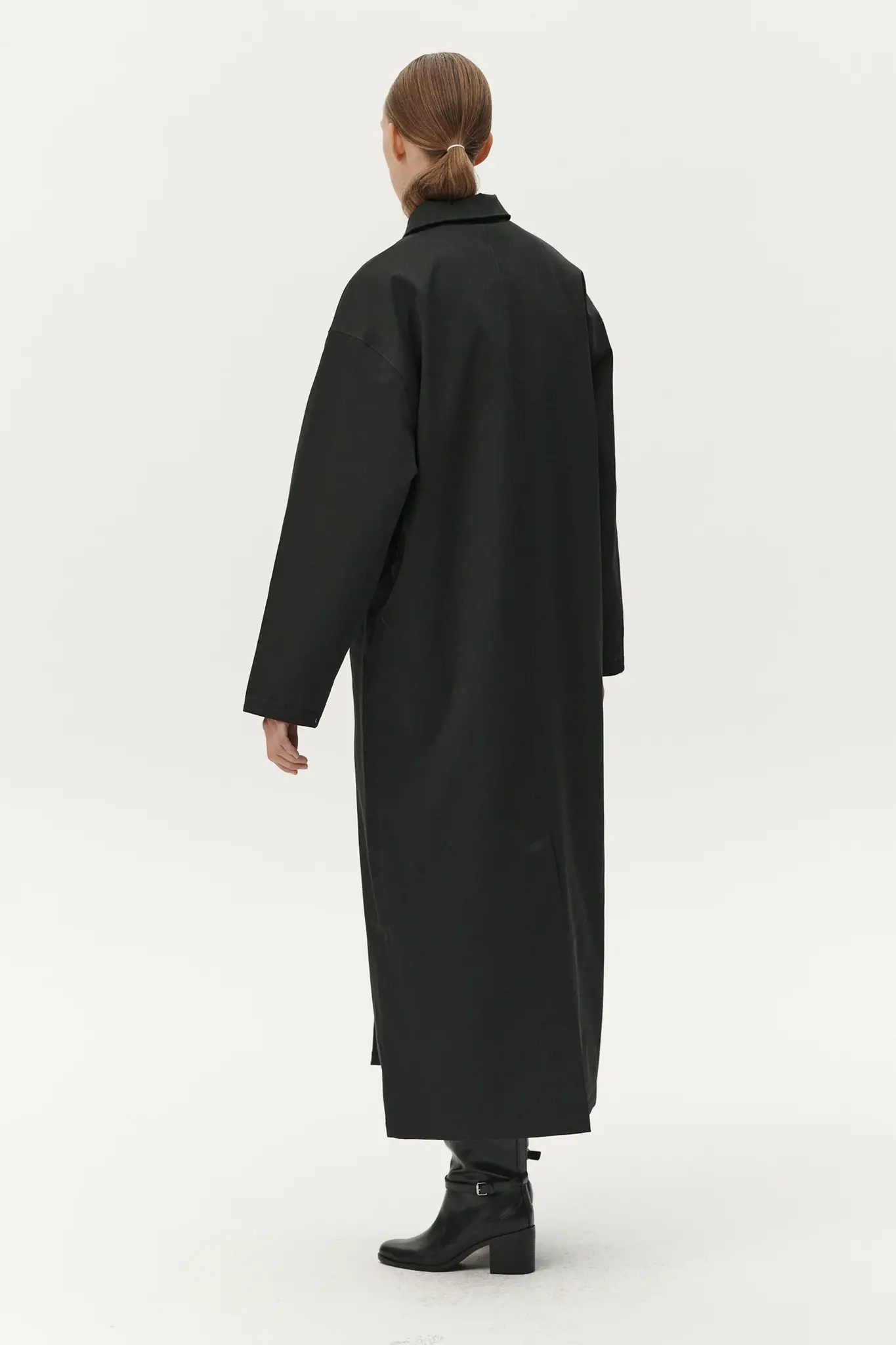 Welter Shelter Janice b long nin spin jacket Washed black