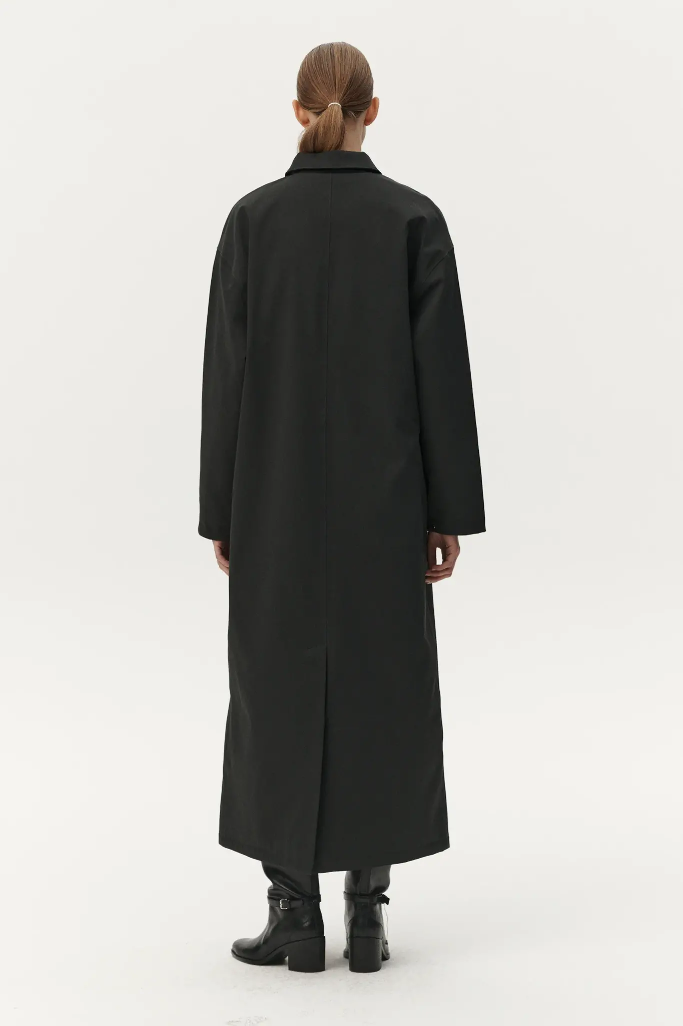 Welter Shelter Janice b long nin spin jacket Washed black