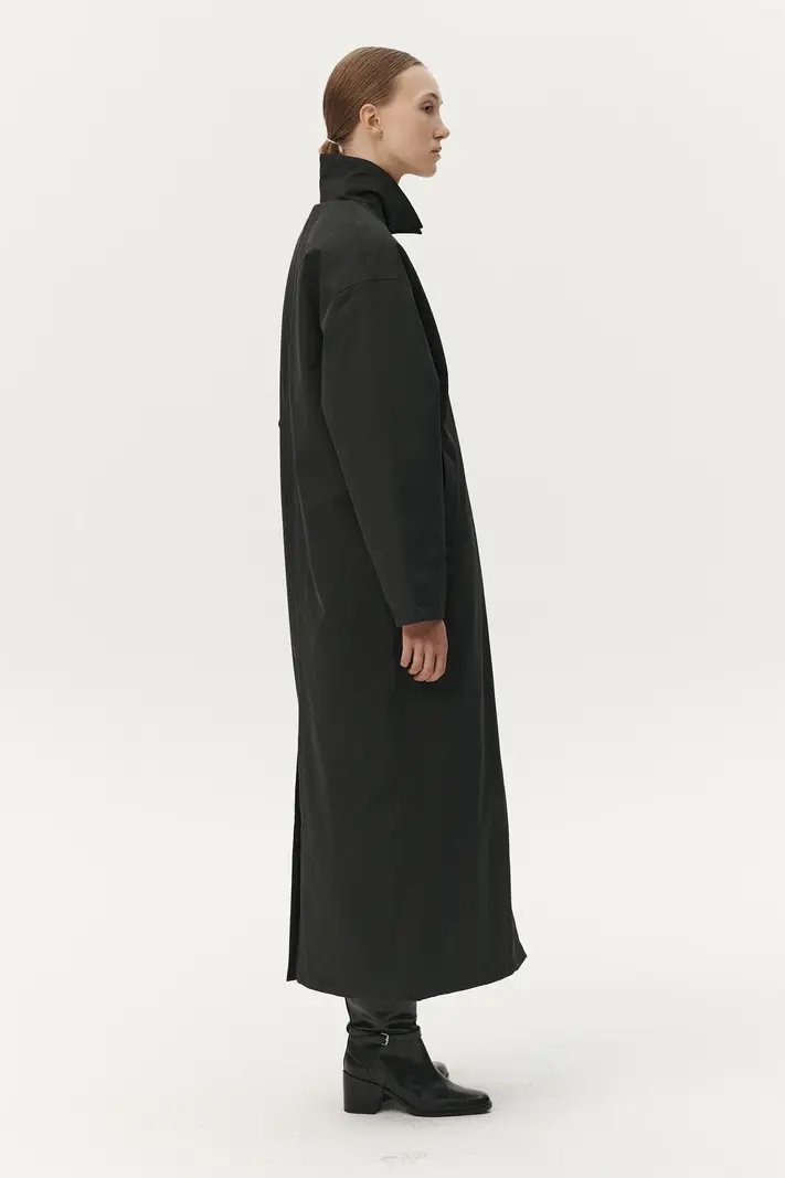 Welter Shelter Janice b long nin spin jacket Washed black
