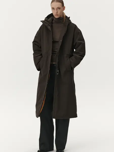 Welter Shelter Roomy long tube jacket Chestnut