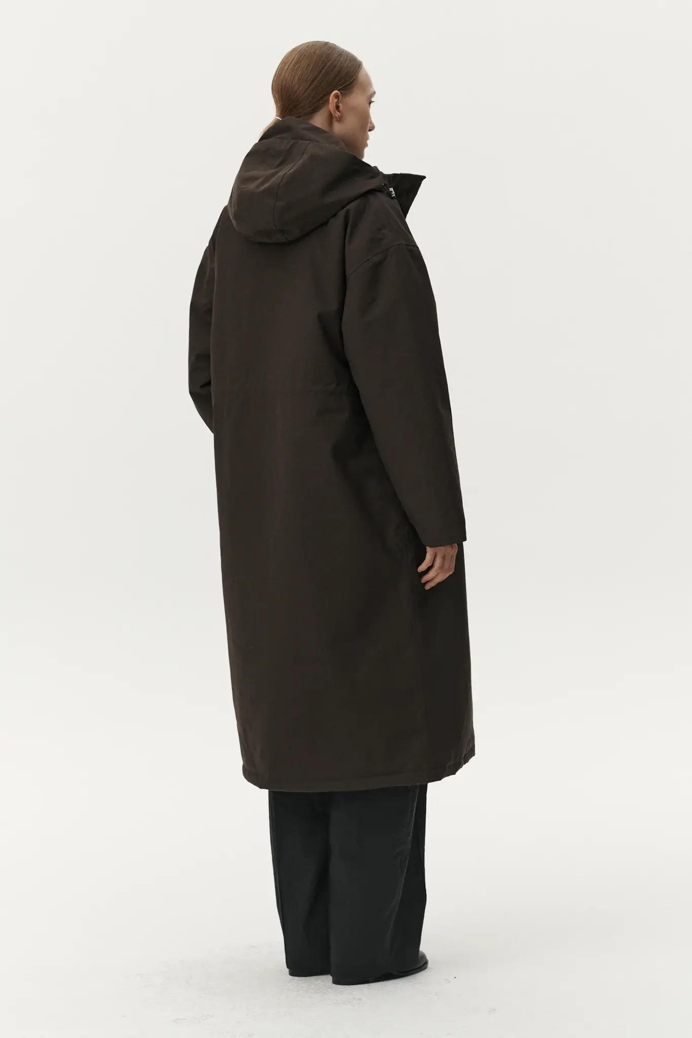 Welter Shelter Roomy long tube jacket Chestnut