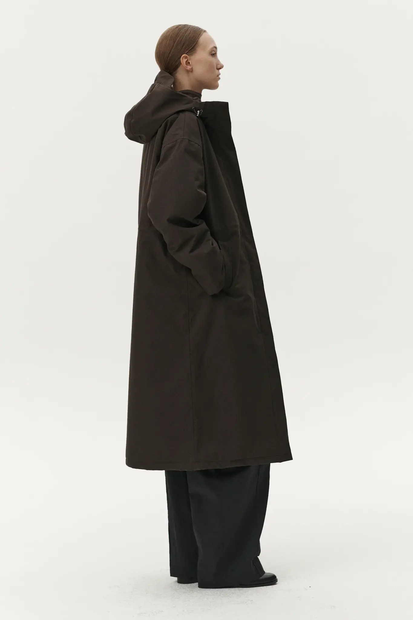 Welter Shelter Roomy long tube jacket Chestnut