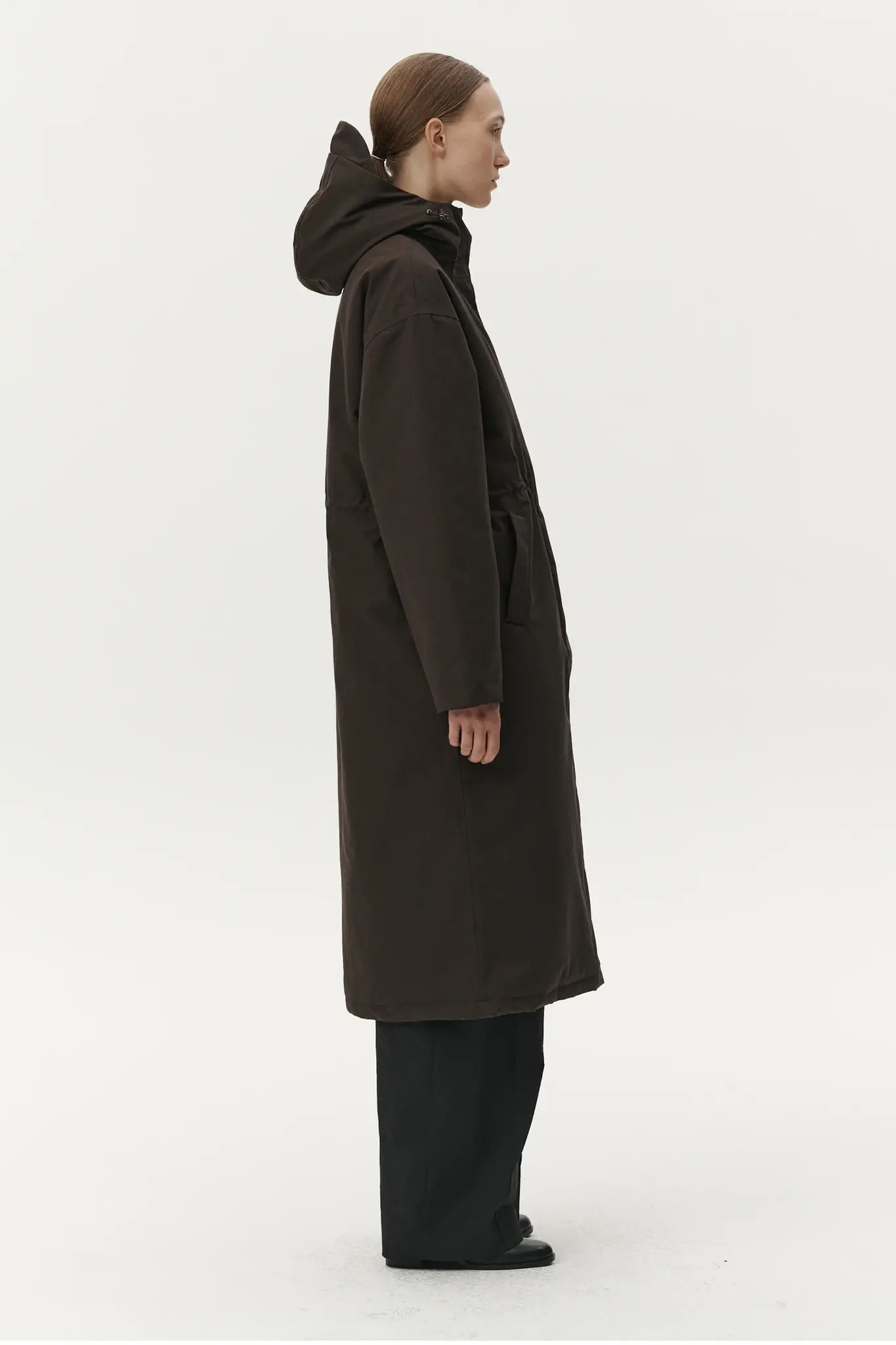 Welter Shelter Roomy long tube jacket Chestnut