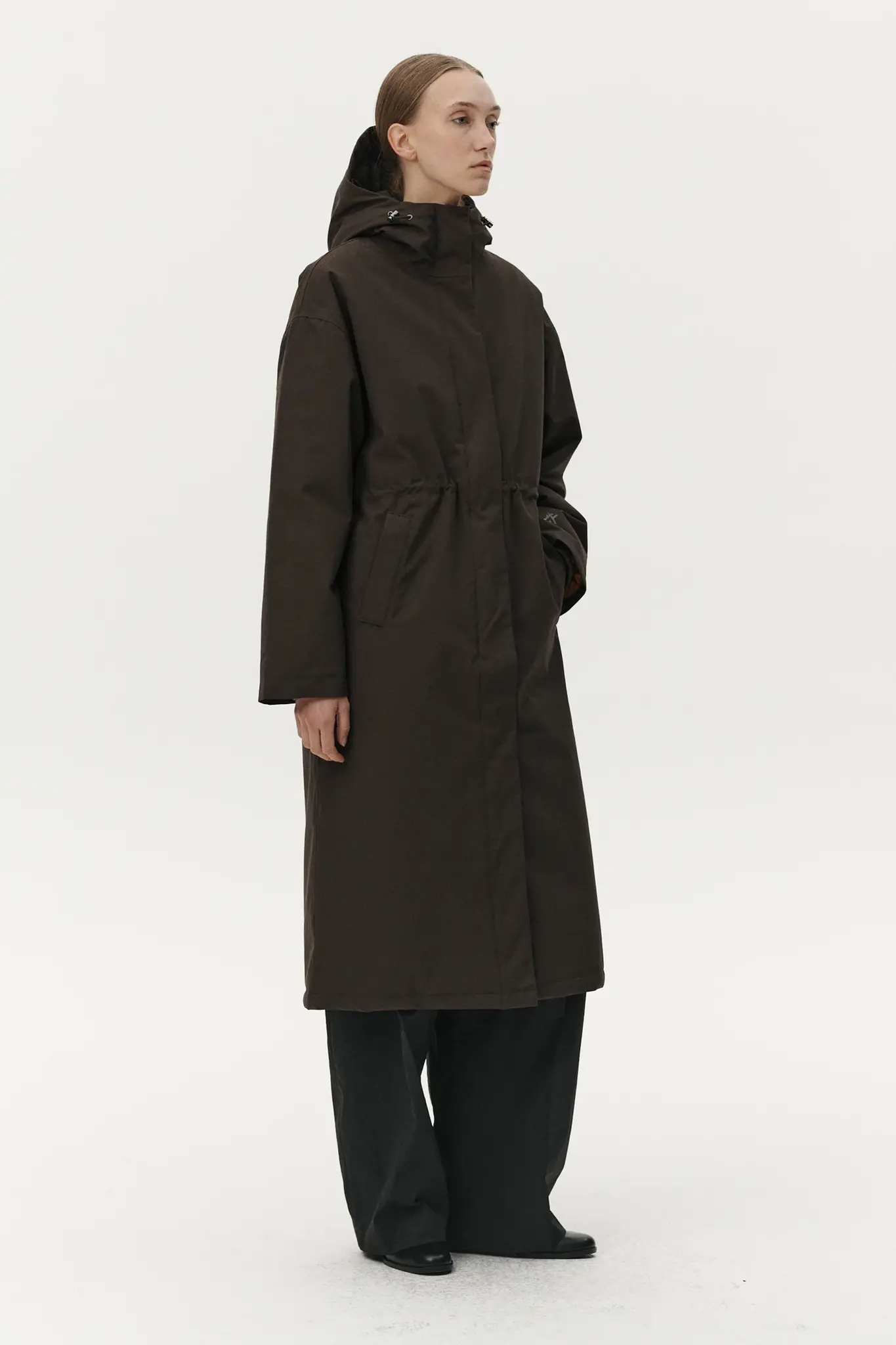 Welter Shelter Roomy long tube jacket Chestnut