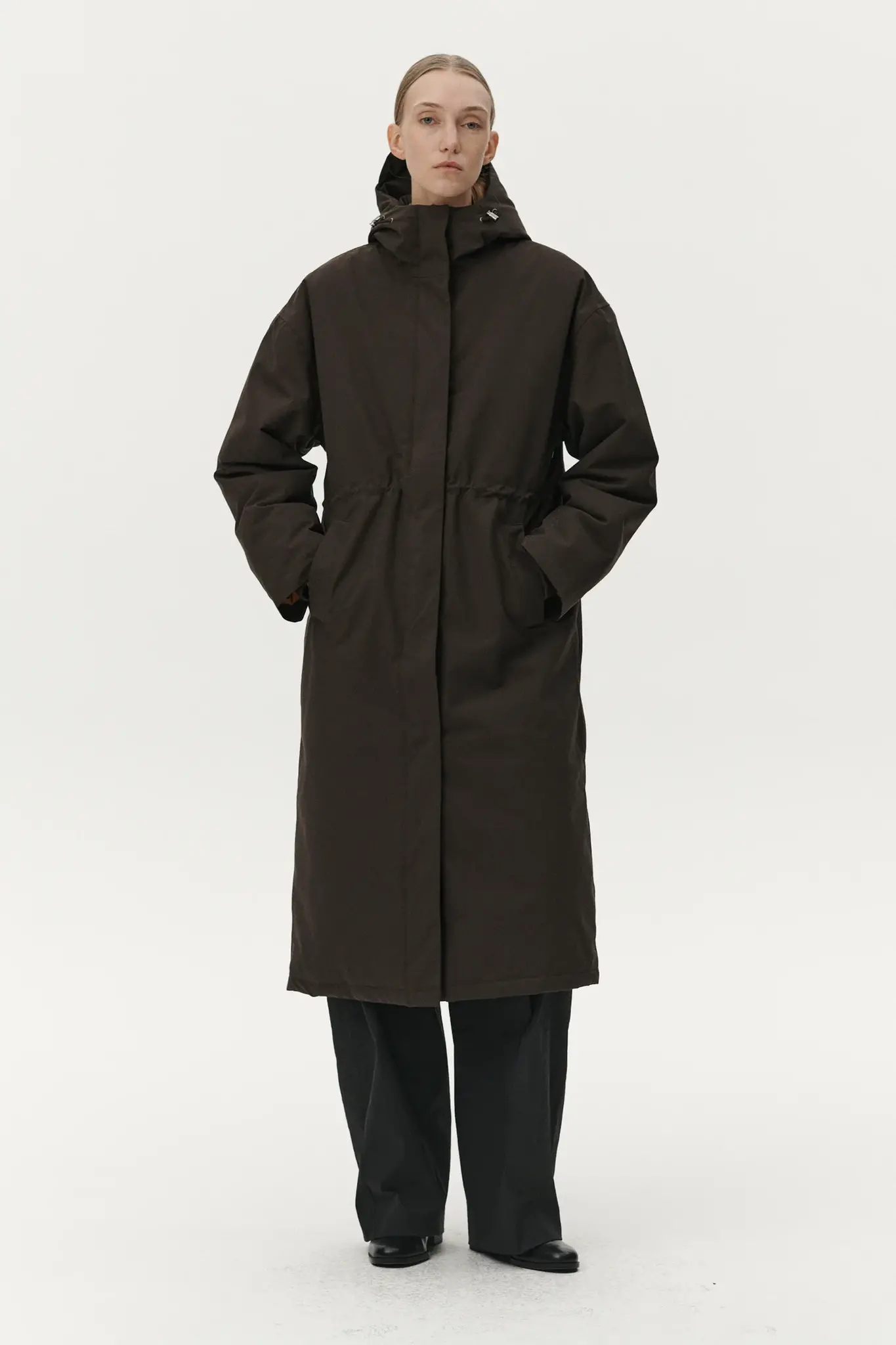 Welter Shelter Roomy long tube jacket Chestnut