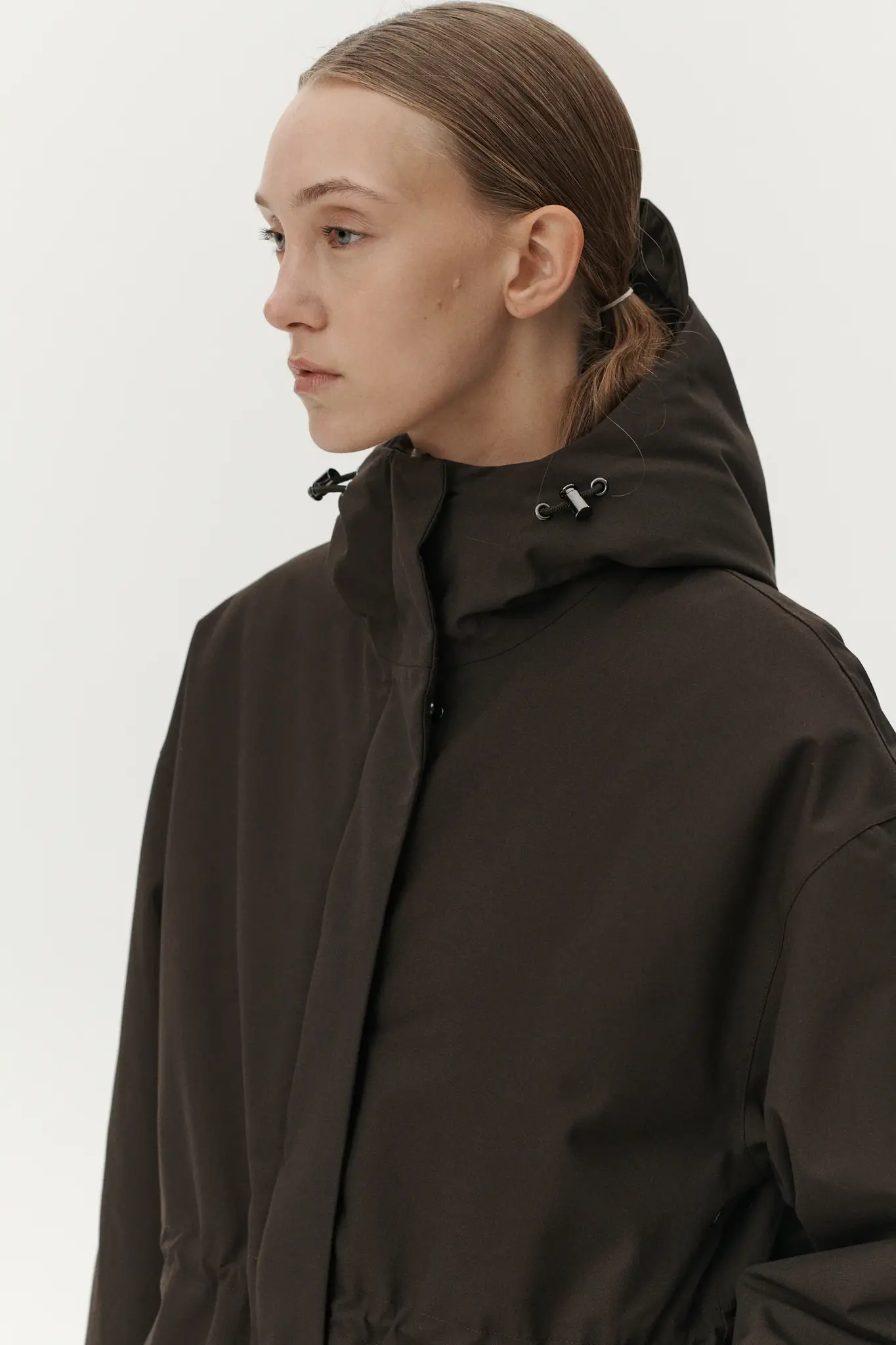 Welter Shelter Roomy long tube jacket Chestnut