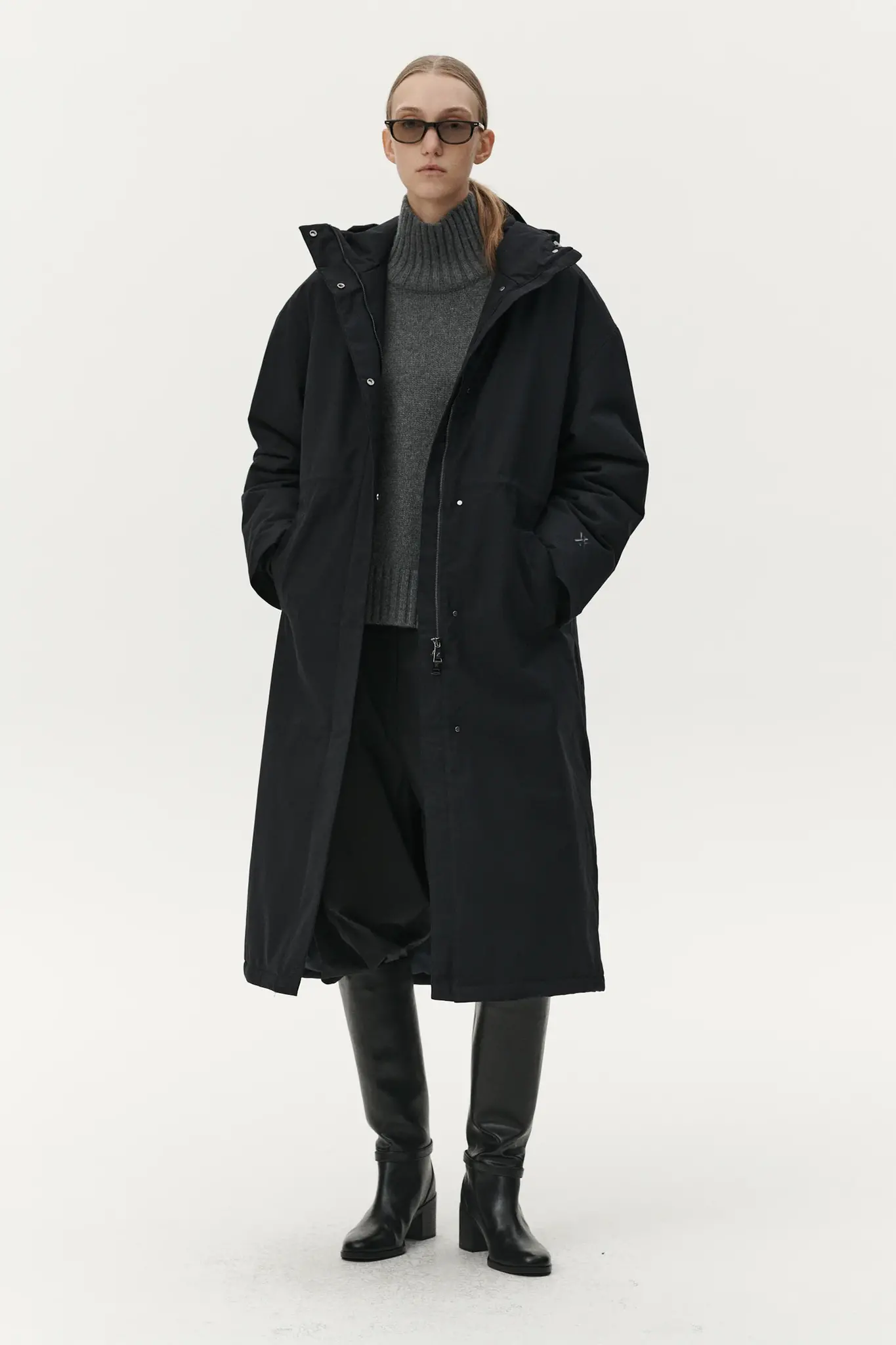 Welter Shelter Roomy long tube jacket Navy