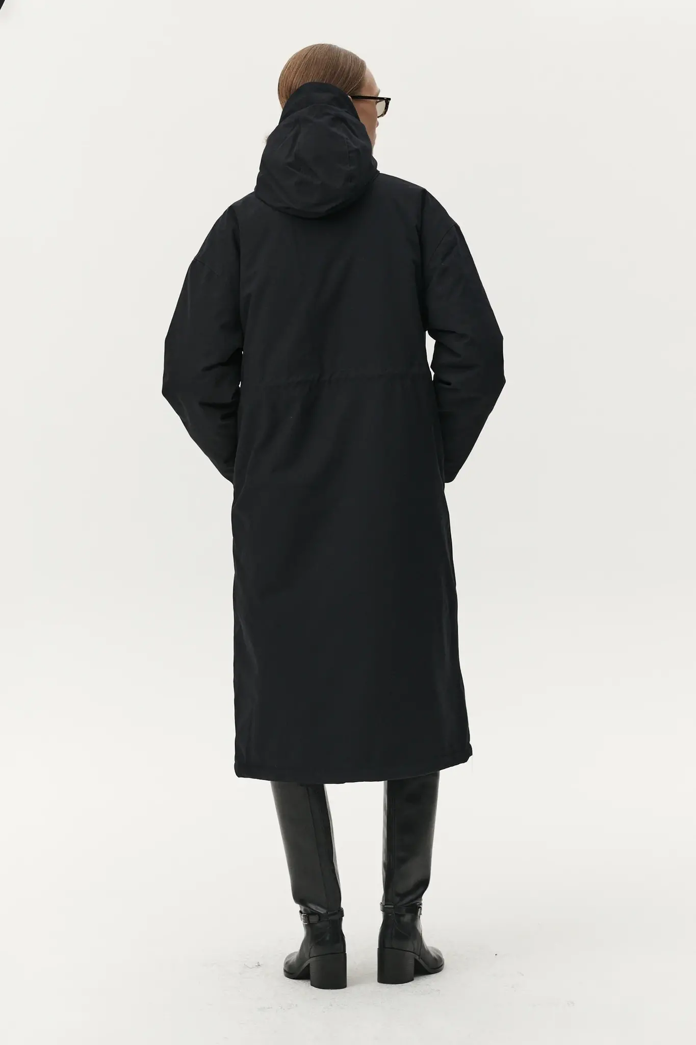 Welter Shelter Roomy long tube jacket Navy