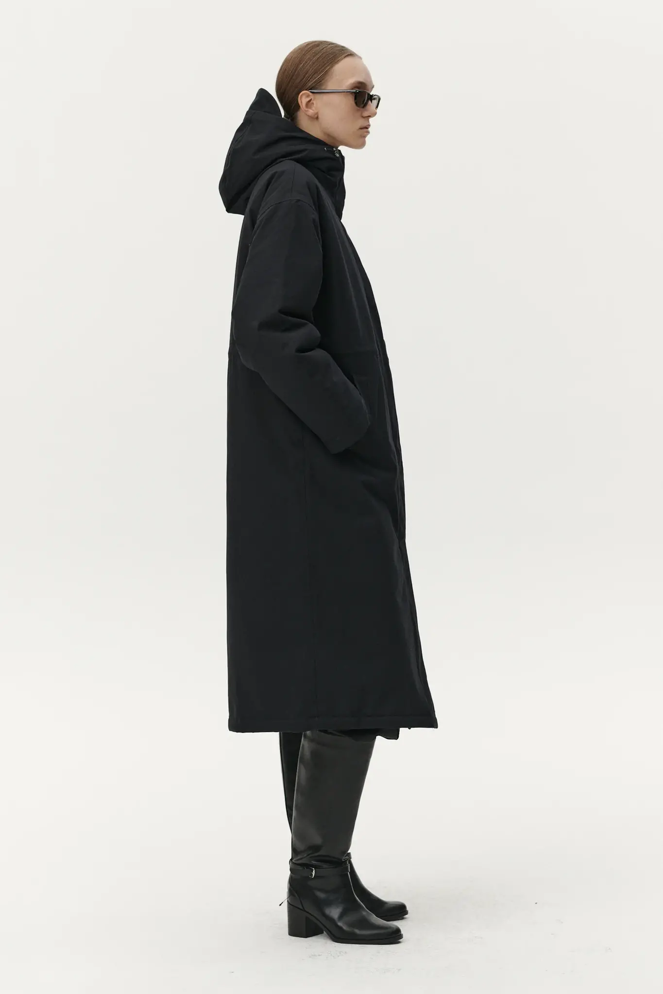 Welter Shelter Roomy long tube jacket Navy