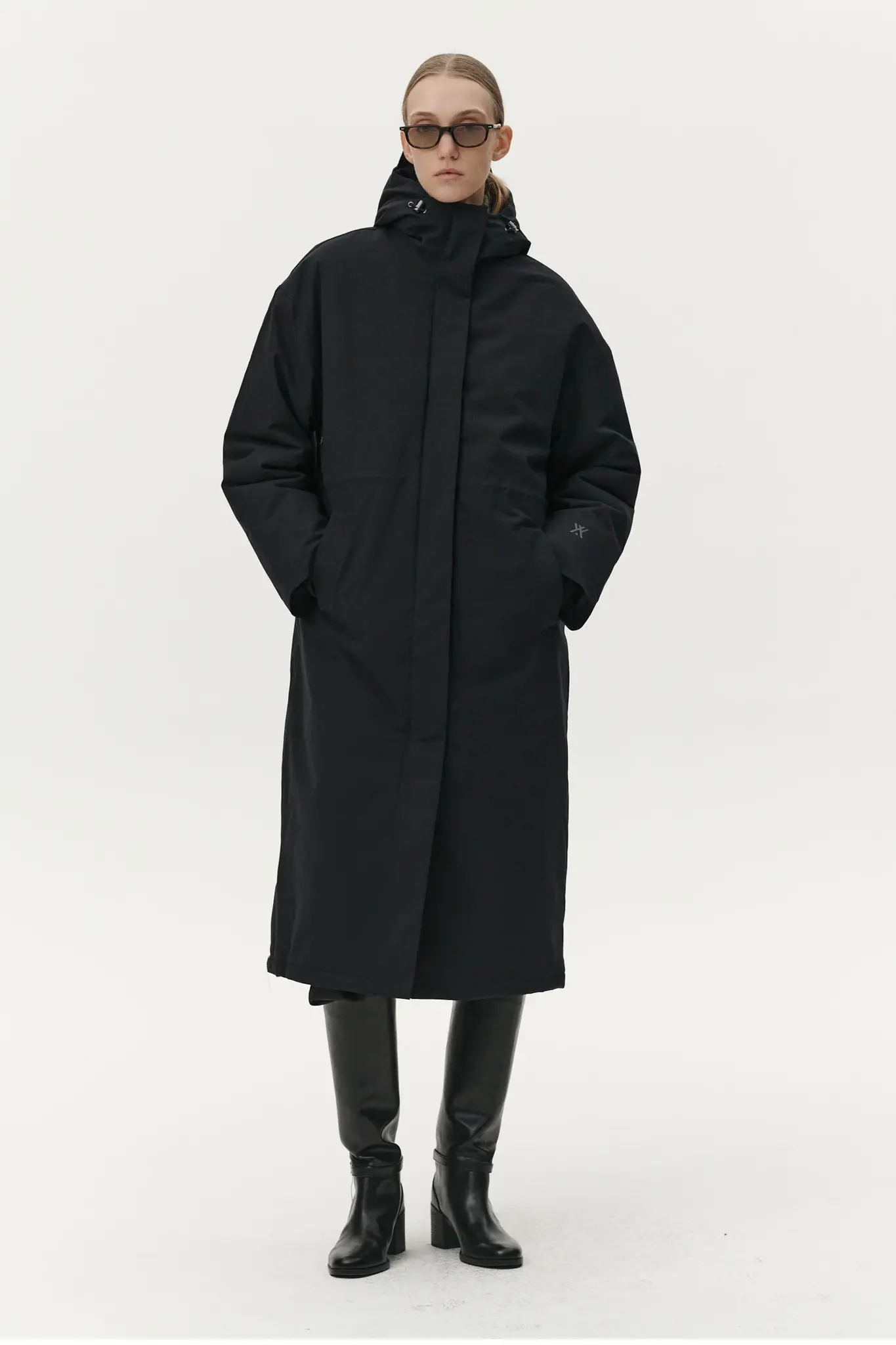 Welter Shelter Roomy long tube jacket Navy