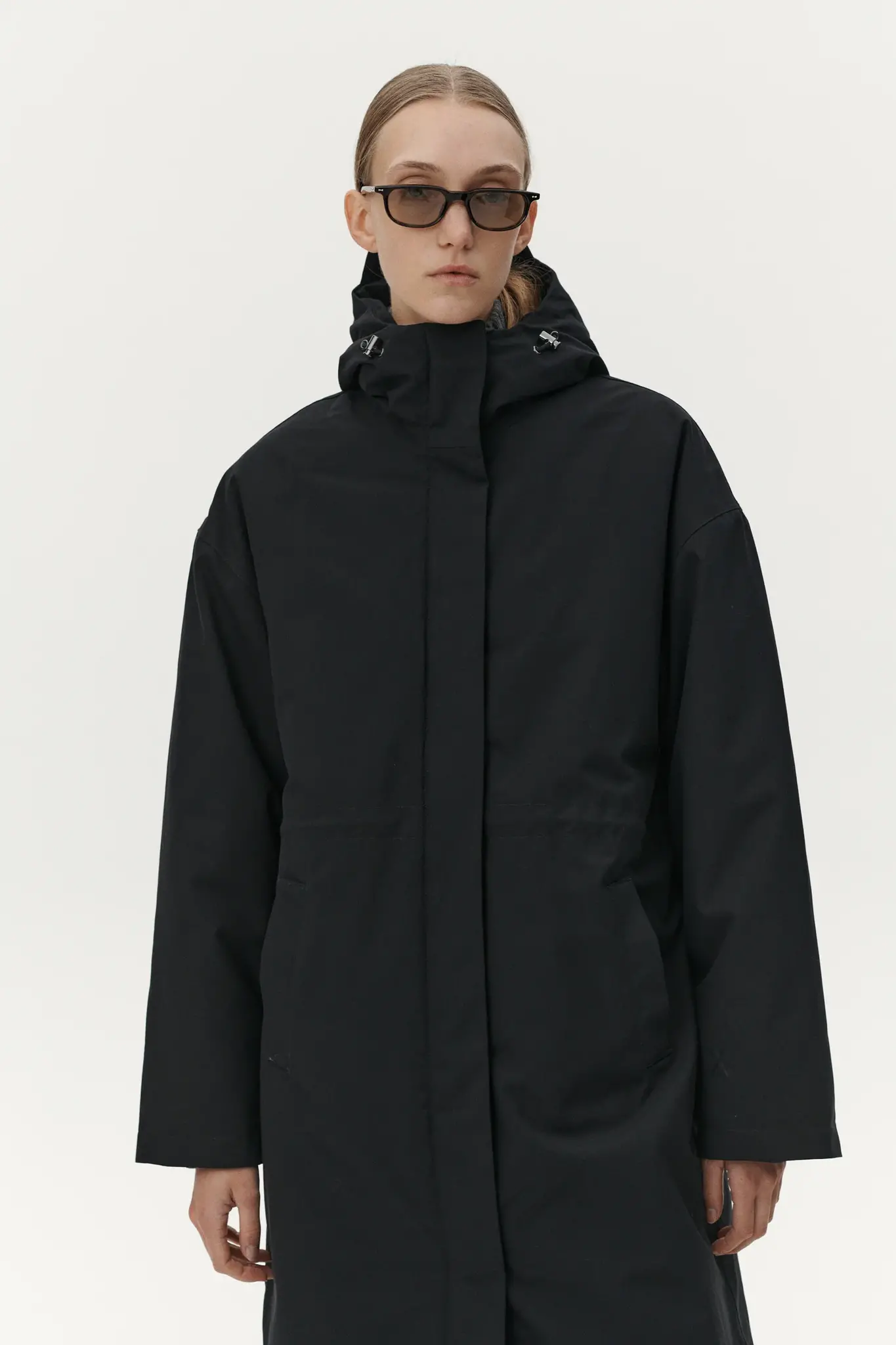 Welter Shelter Roomy long tube jacket Navy