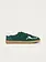 Alohas Tb.490 Rife forest Green leather sneakers