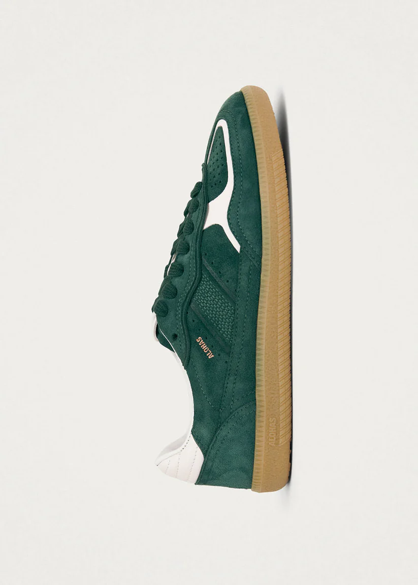 Alohas Tb.490 Rife forest Green leather sneakers