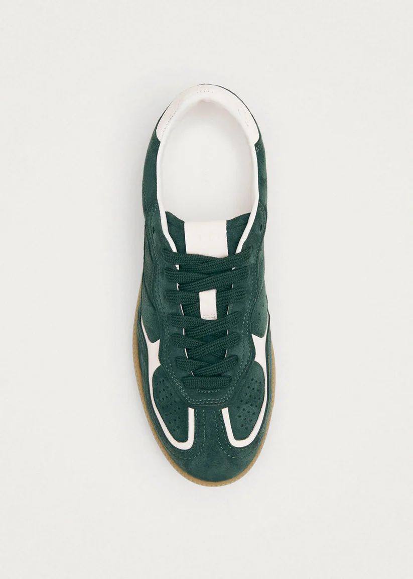 Alohas Tb.490 Rife forest Green leather sneakers