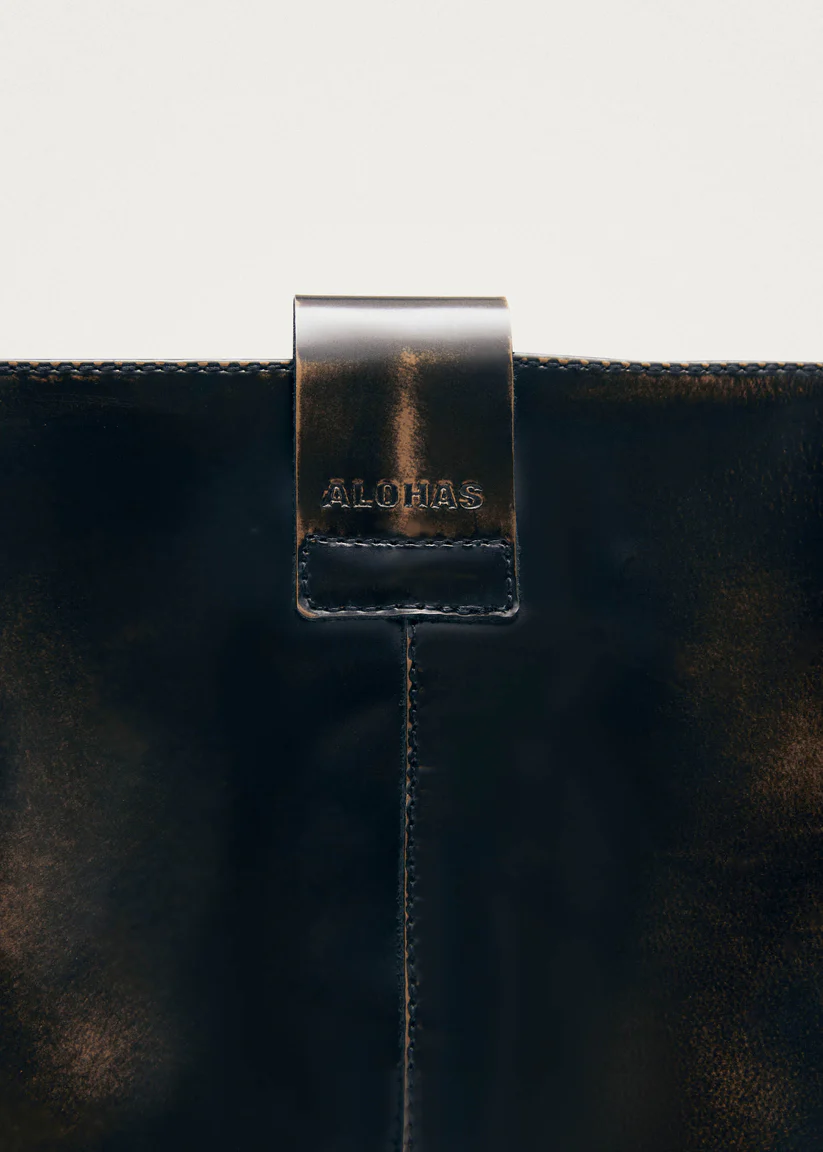 Alohas Sajan Brown leather boots