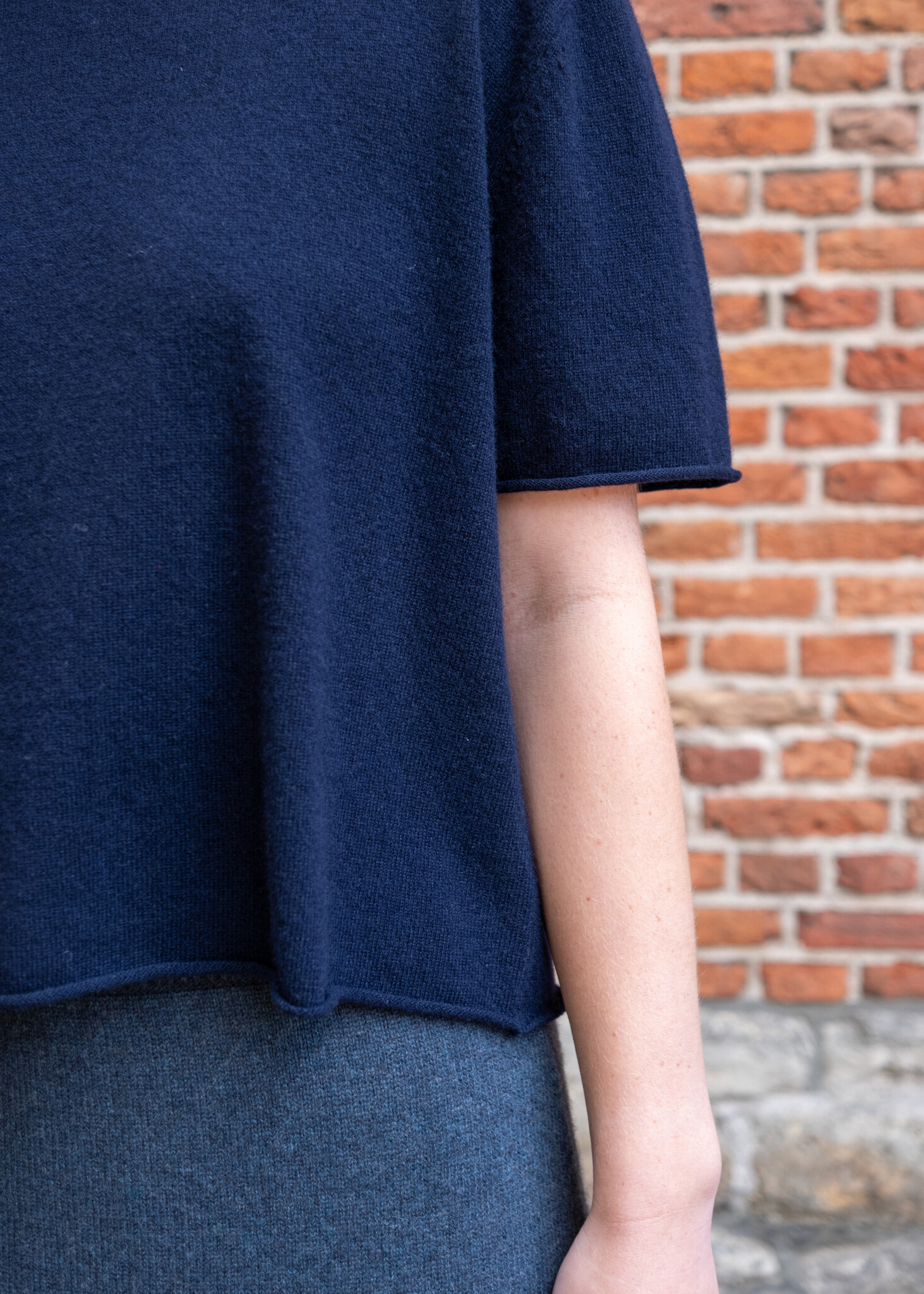 Lisa Yang Cila T-shirt Navy