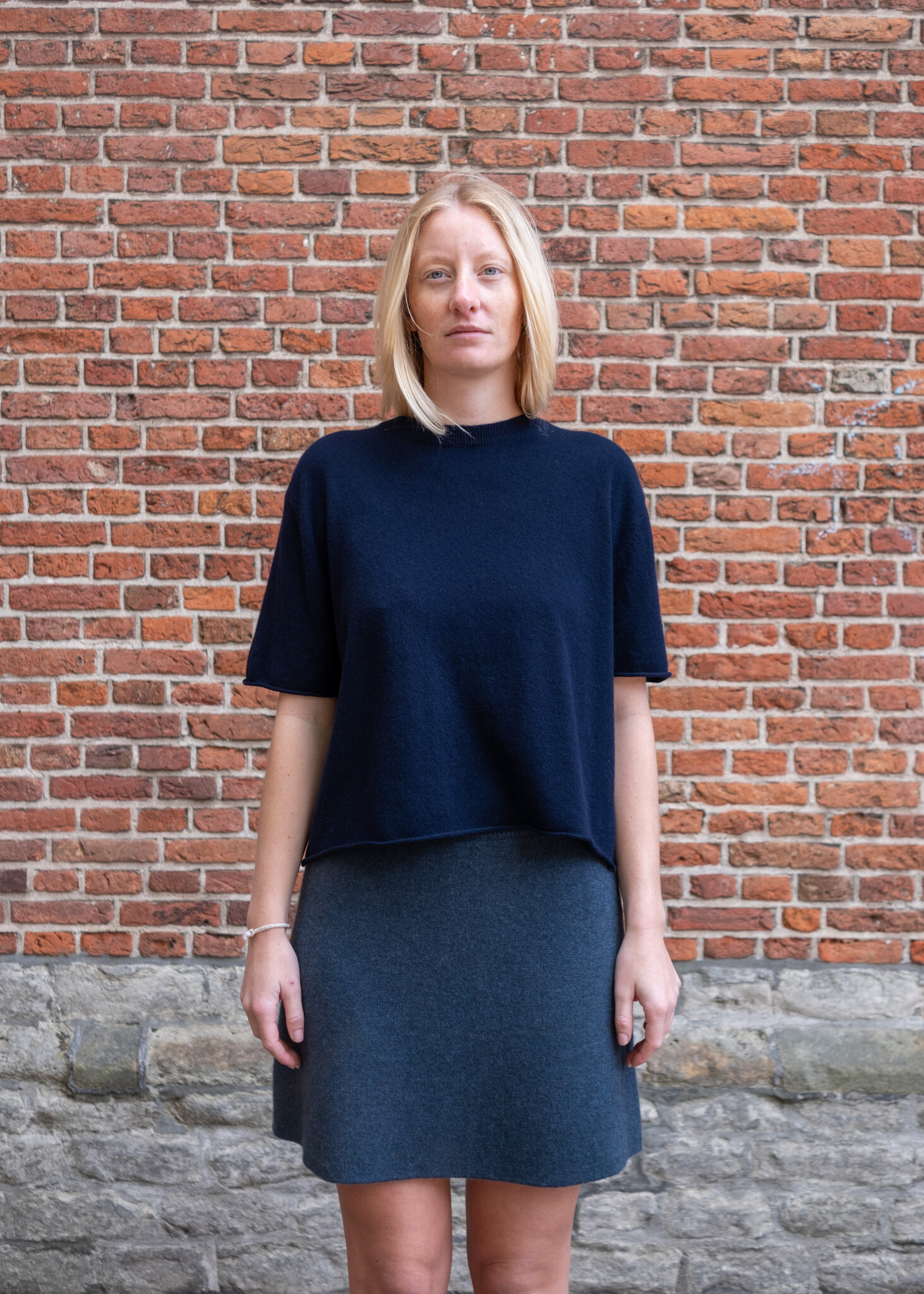 Lisa Yang Cila T-shirt Navy