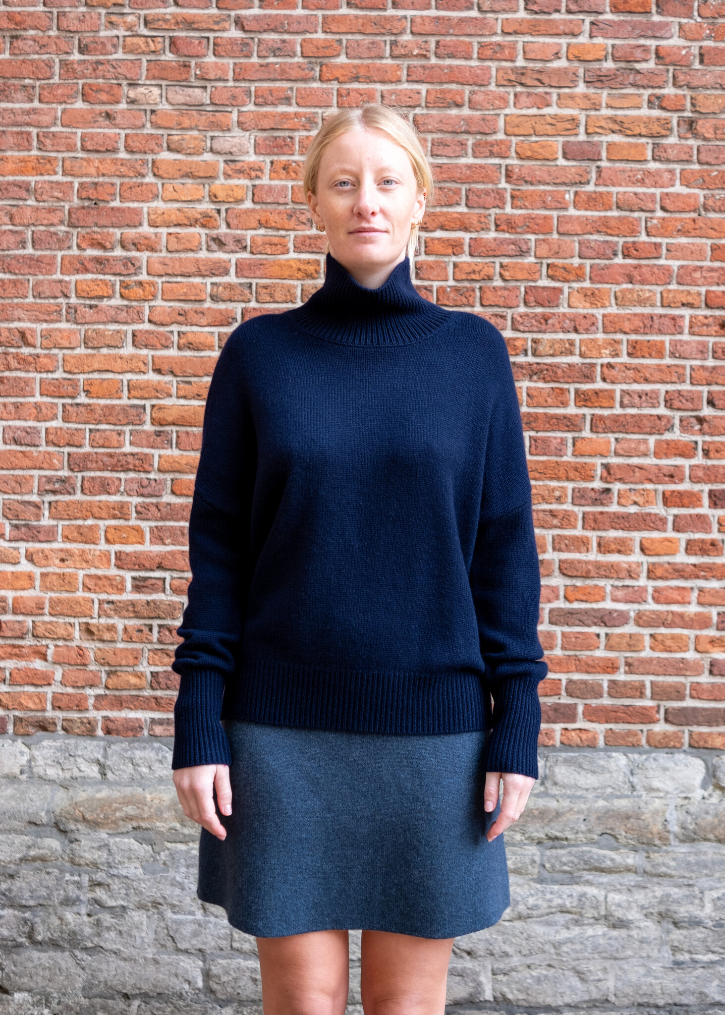 Lisa Yang Heidi sweater Navy