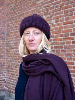 Lisa Yang Paris scarf Mahogany