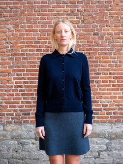 Lisa Yang Suzette cardigan Navy