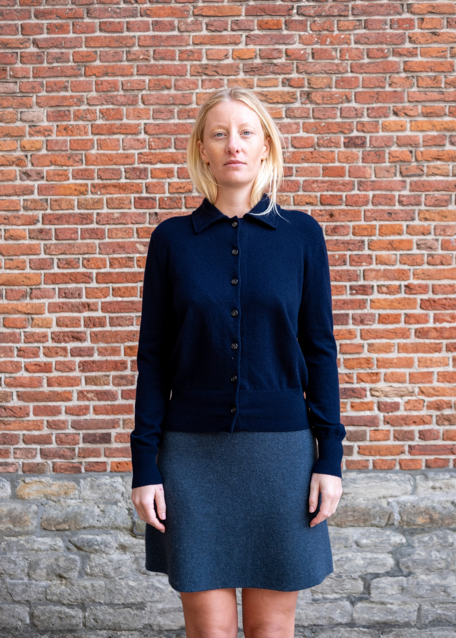 Lisa Yang Suzette cardigan Navy