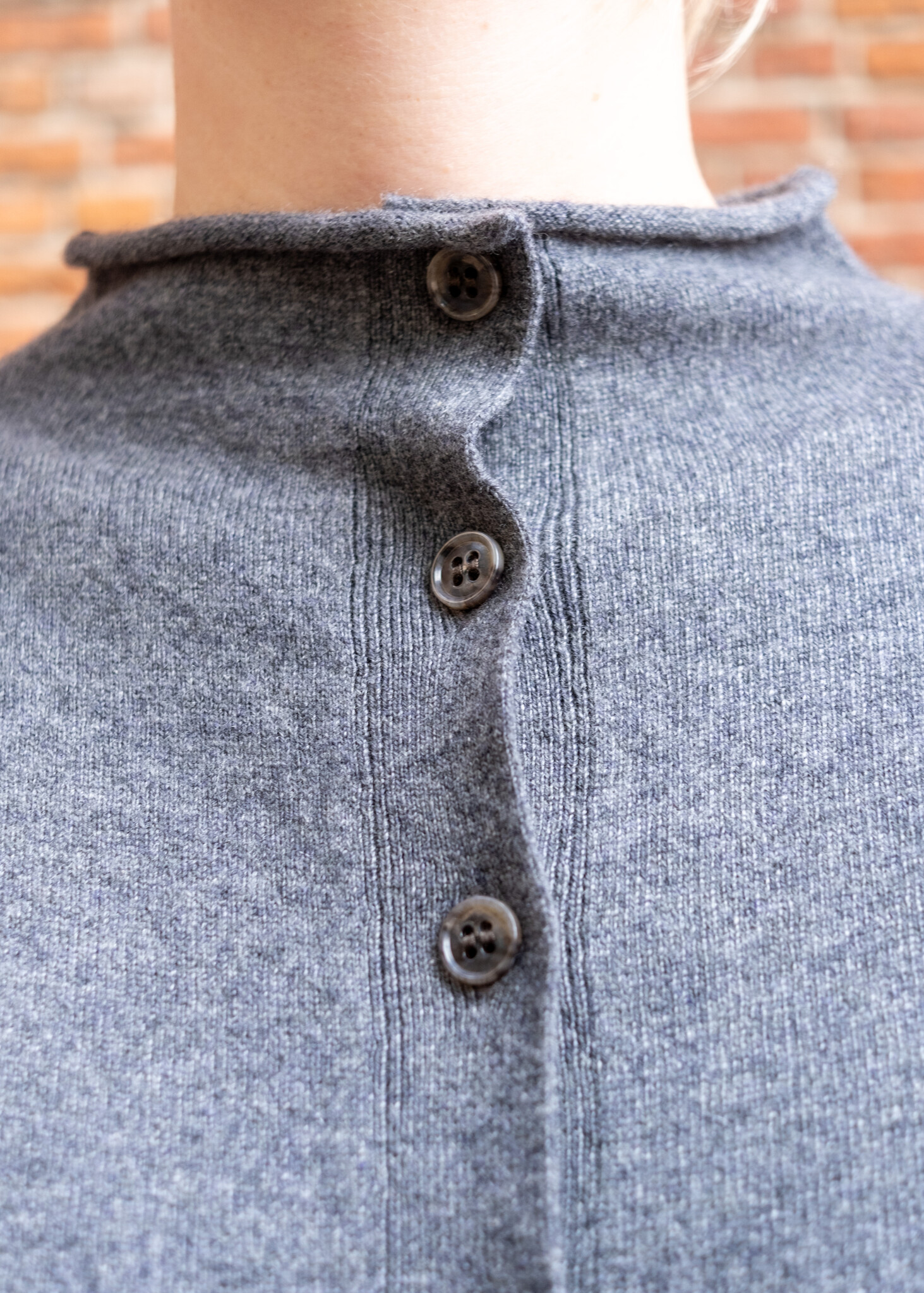 Lisa Yang Catrine cardigan Graphite