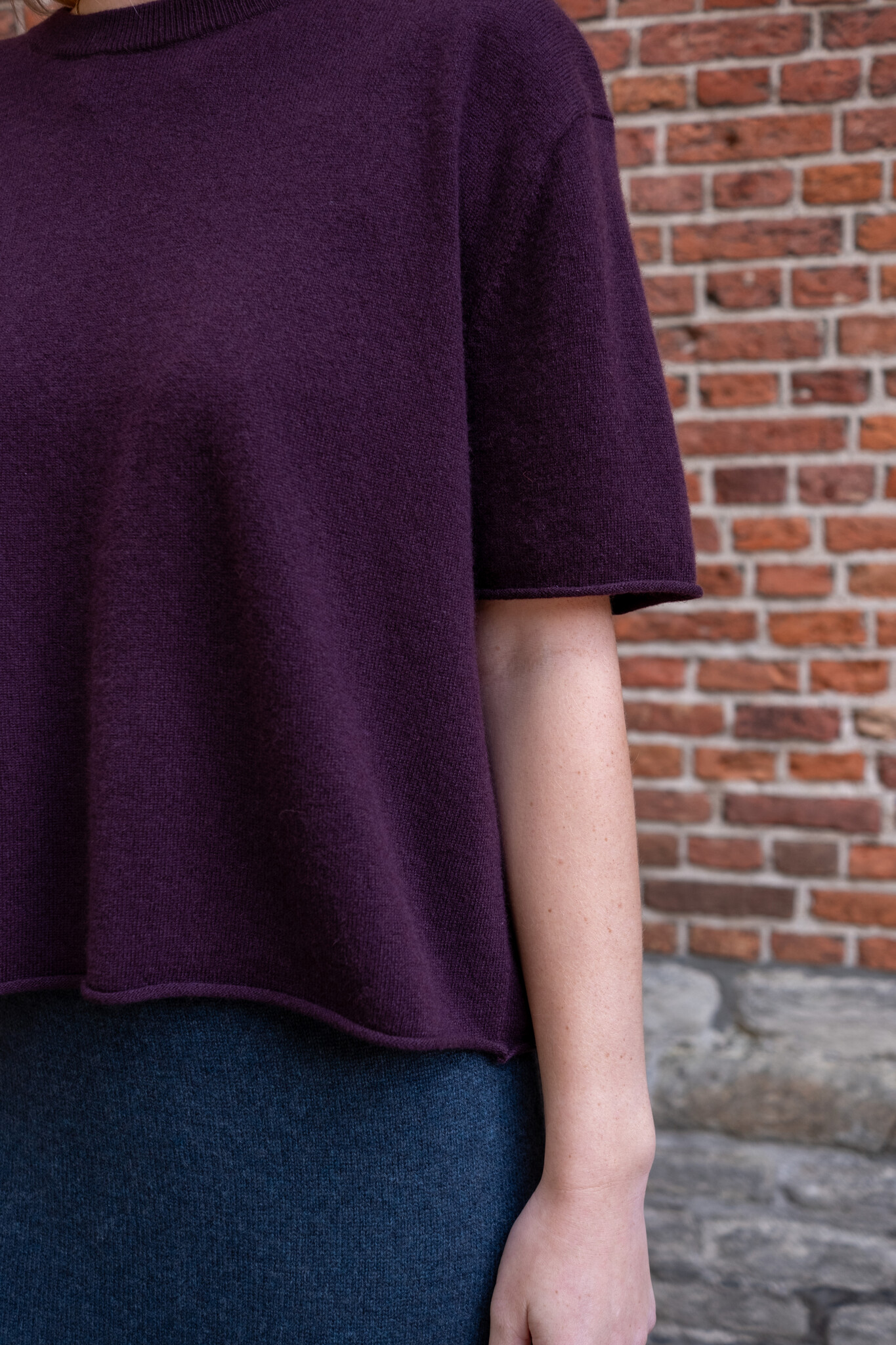 Lisa Yang Cila T-shirt Mahogany