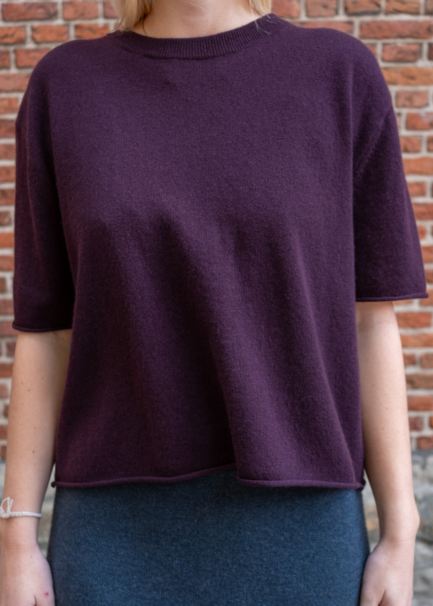 Lisa Yang Cila T-shirt Mahogany