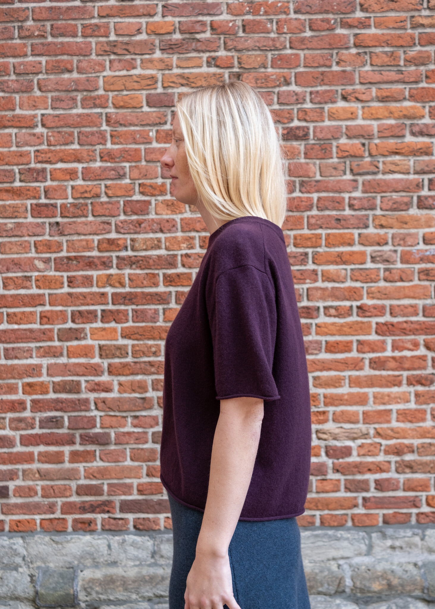 Lisa Yang Cila T-shirt Mahogany