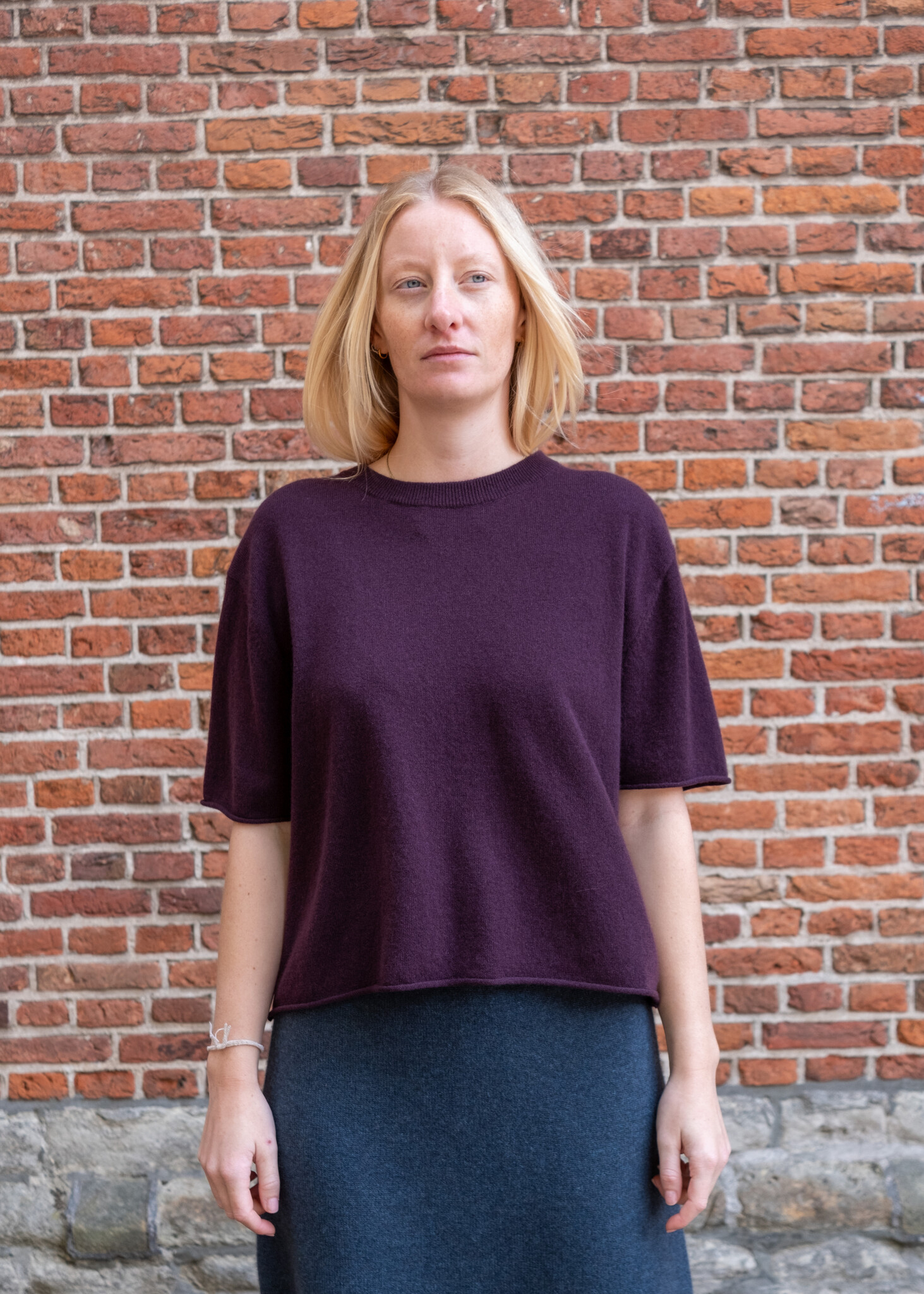 Lisa Yang Cila T-shirt Mahogany