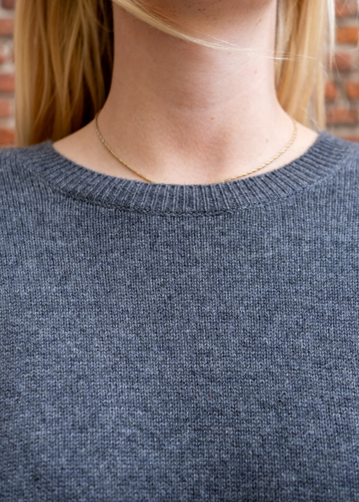 Lisa Yang Camille sweater Graphite