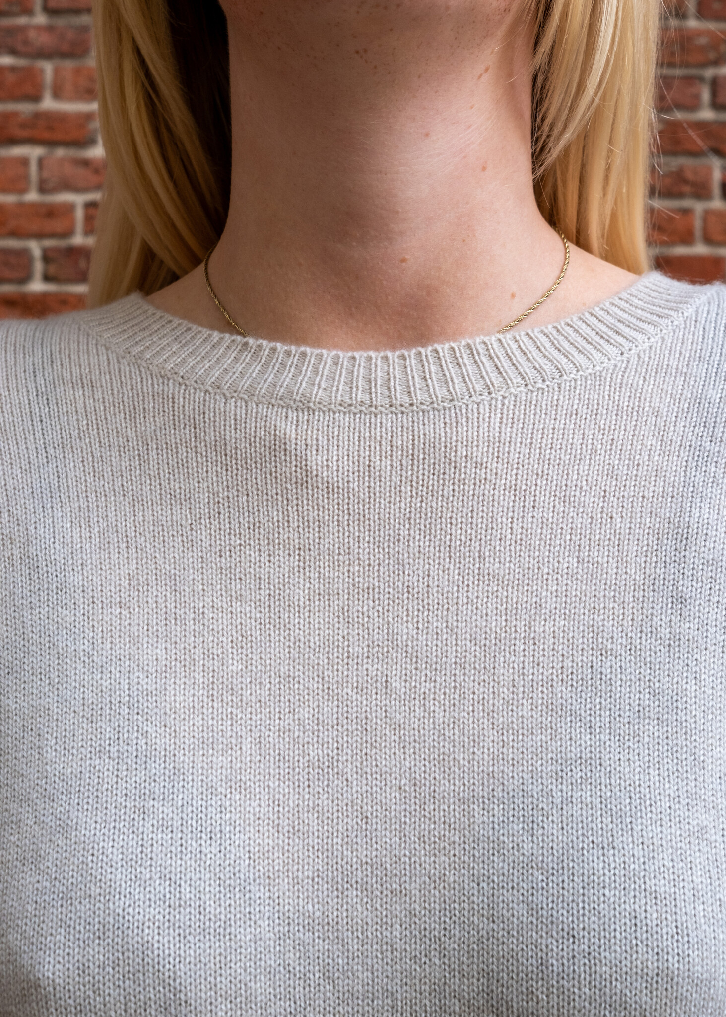 Lisa Yang Camille sweater Oyster