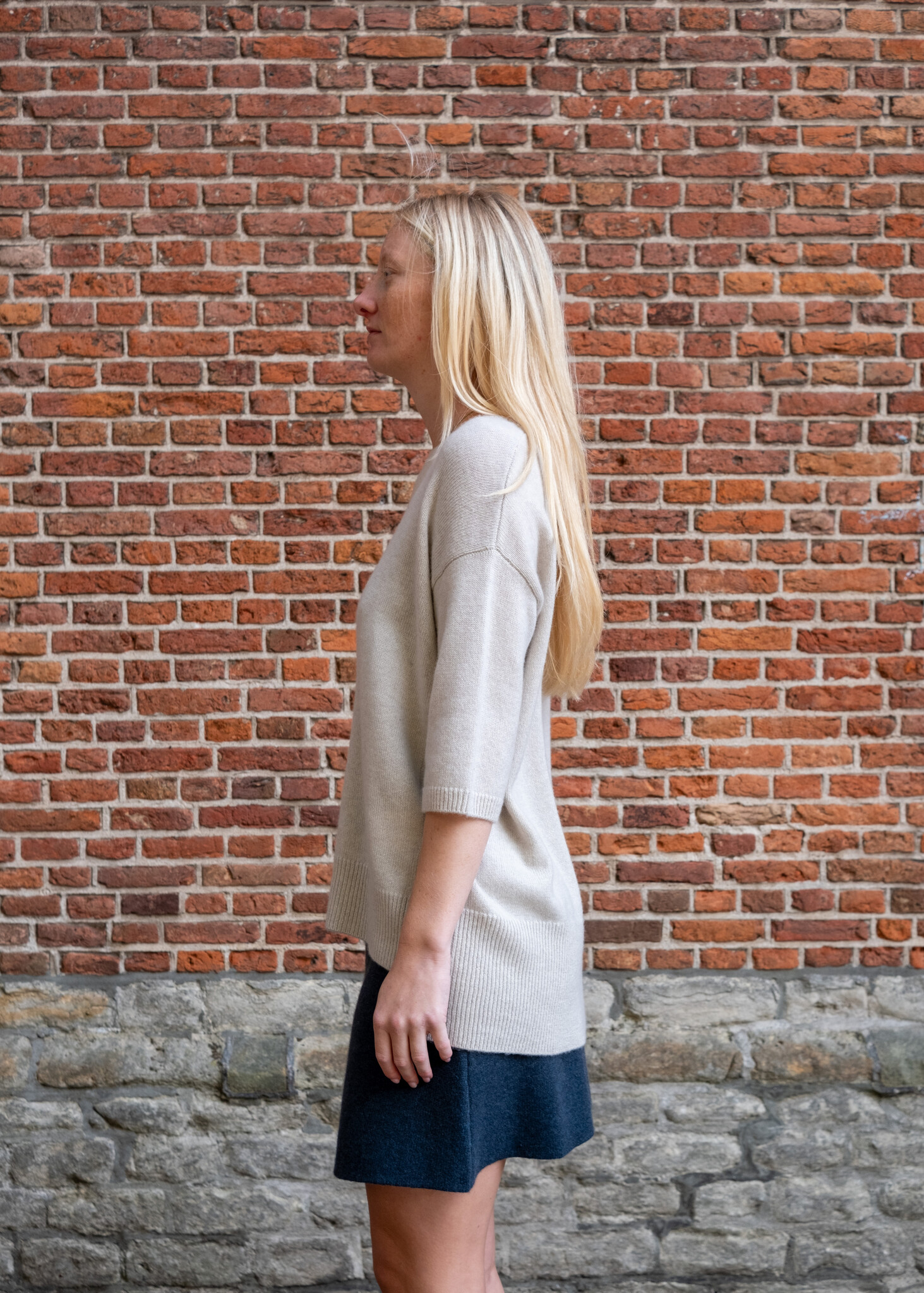 Lisa Yang Camille sweater Oyster