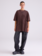 Stieglitz Miquel oversized T-shirt Brown