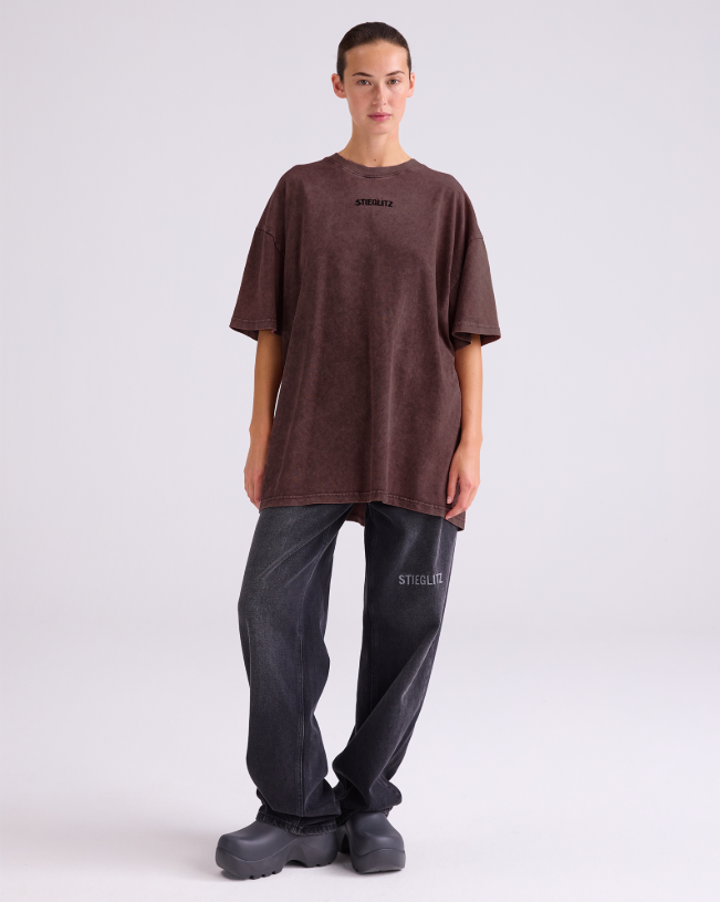 Stieglitz Miquel oversized T-shirt Brown
