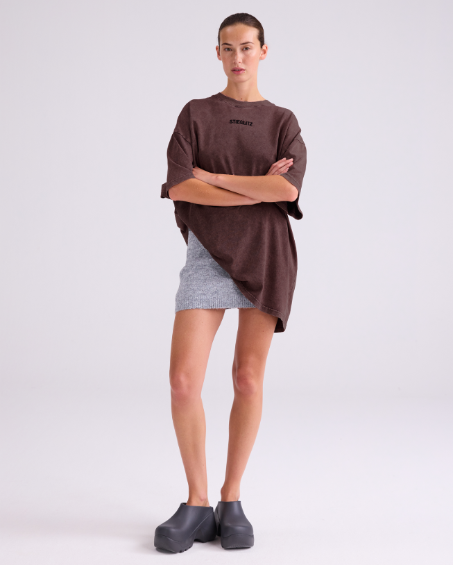 Stieglitz Miquel oversized T-shirt Brown