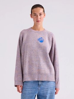 Stieglitz Melicia jumper Purple melange
