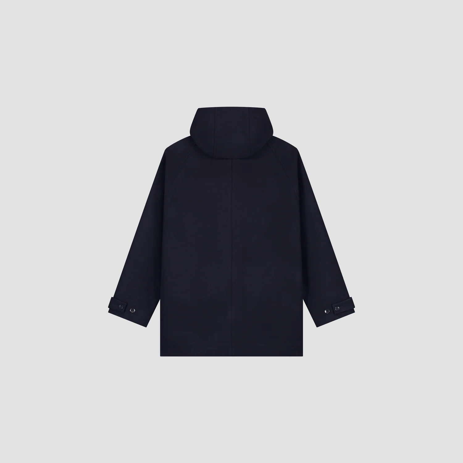 OLAF Wool duffel jacket Navy