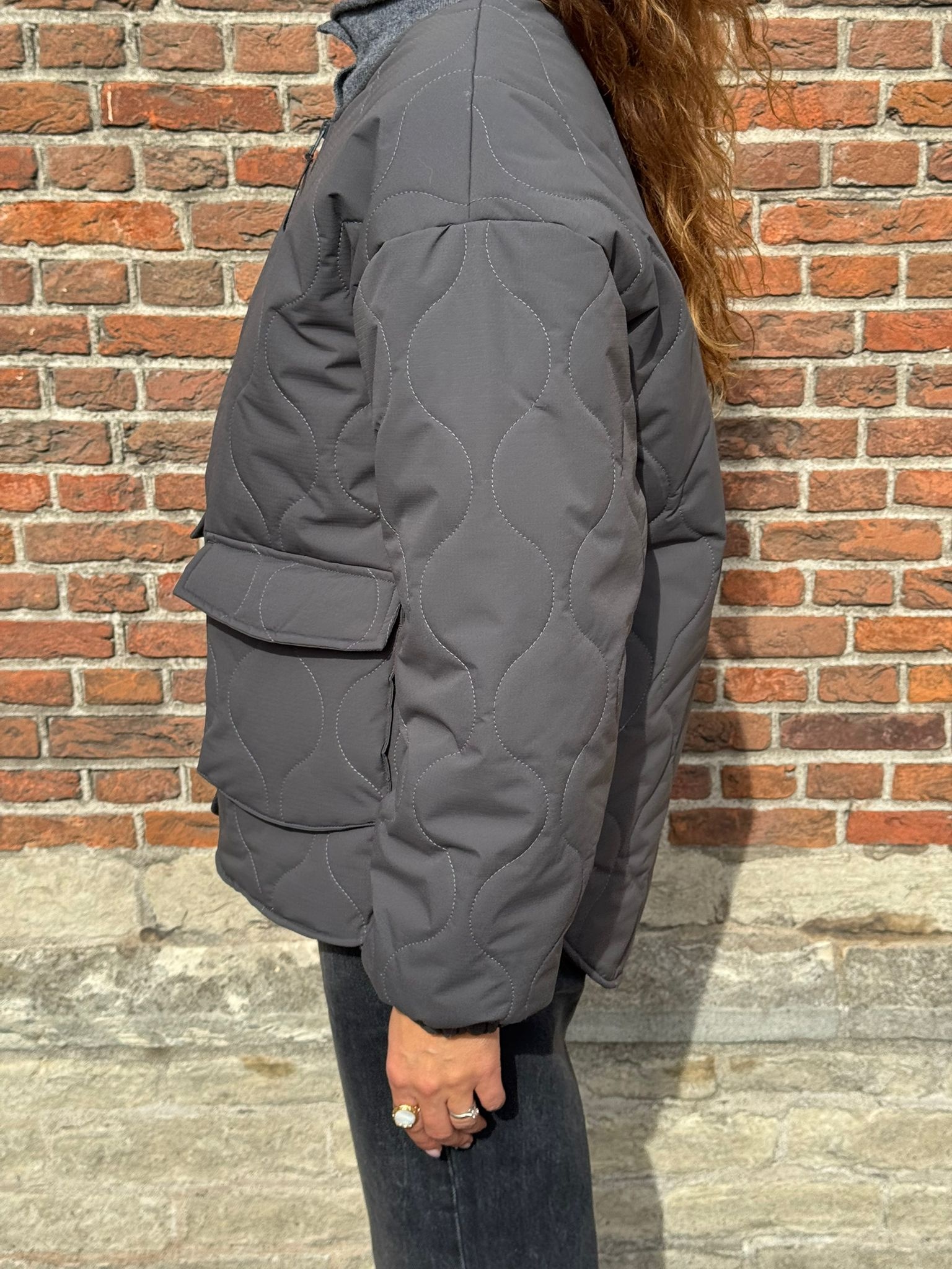 Welter Shelter Paddy light women jacket Muddy grey