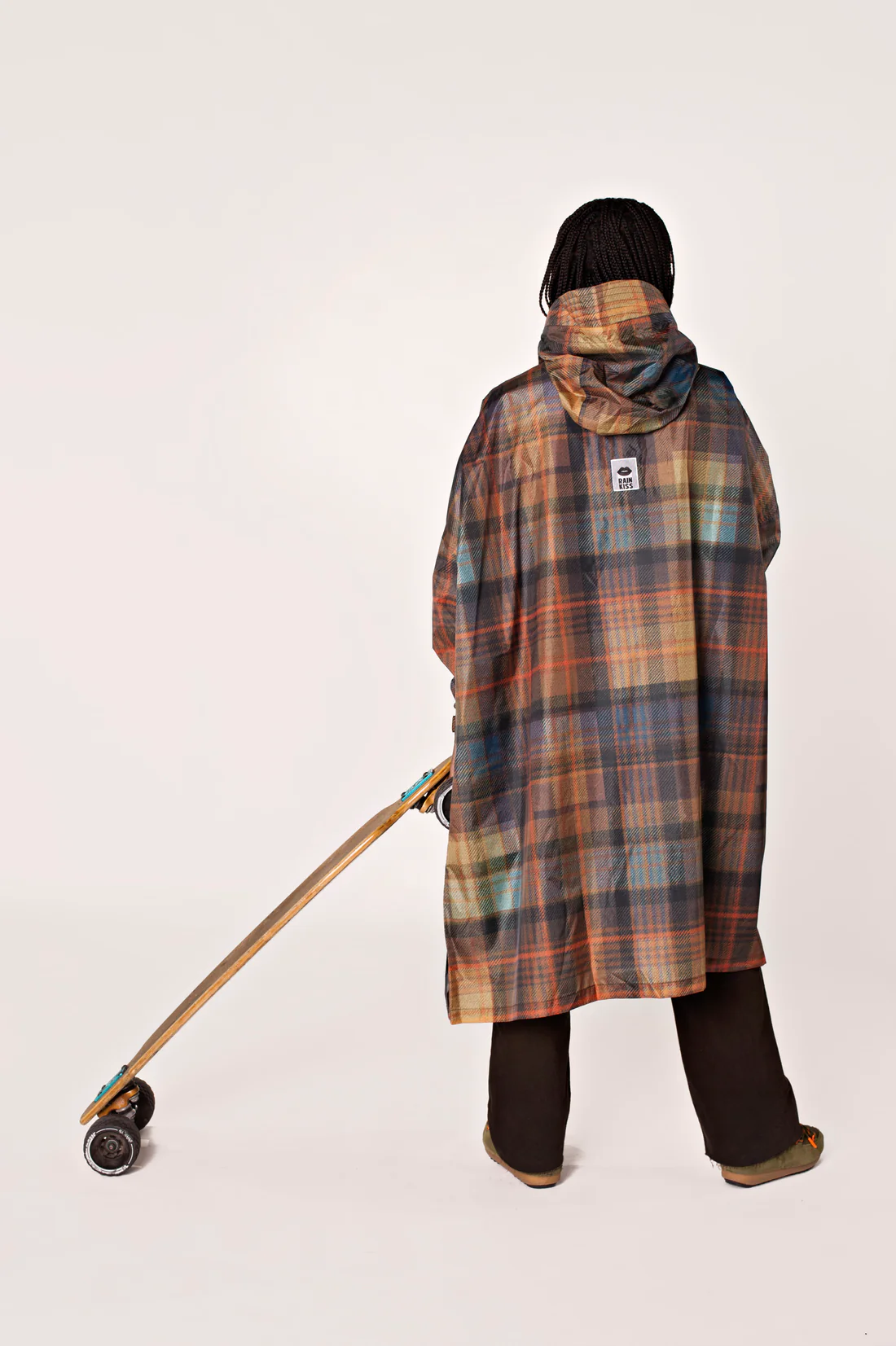 Rainkiss Tartan regenponcho