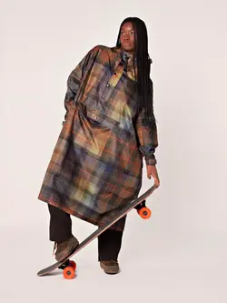 Rainkiss Tartan regenponcho