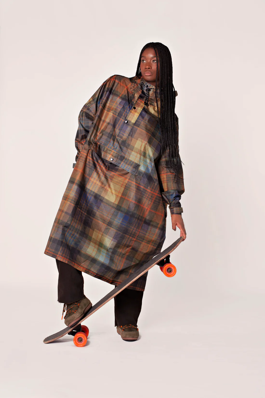Rainkiss Tartan regenponcho
